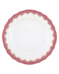 Fish Scale Pink Service Plate