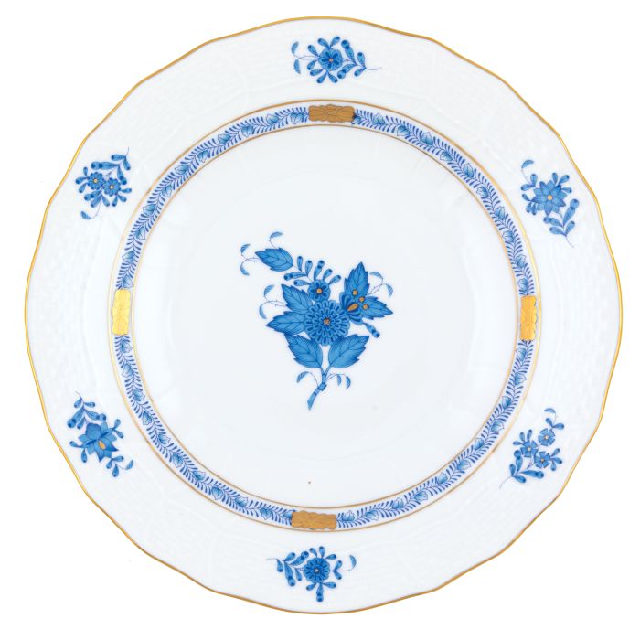 Chinese Bouquet Blue Dessert plate