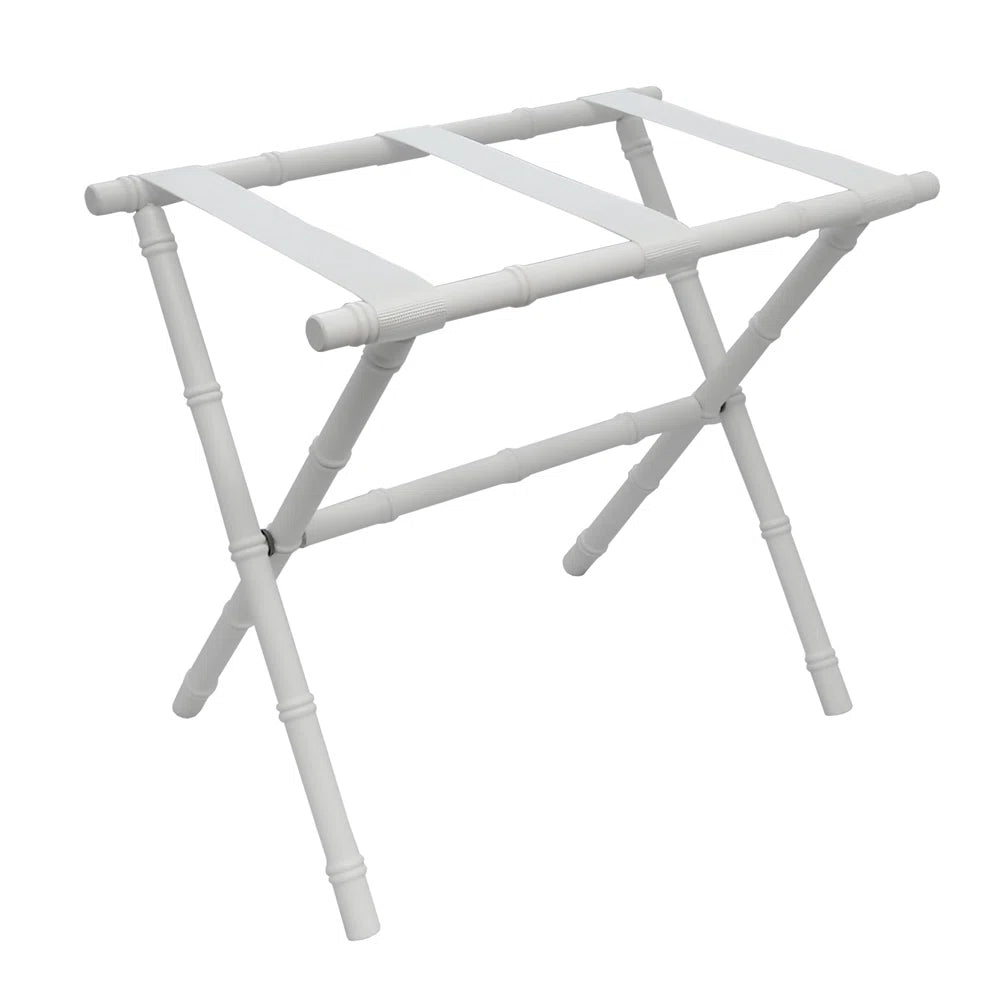 3 Strap Bamboo luggage rack
