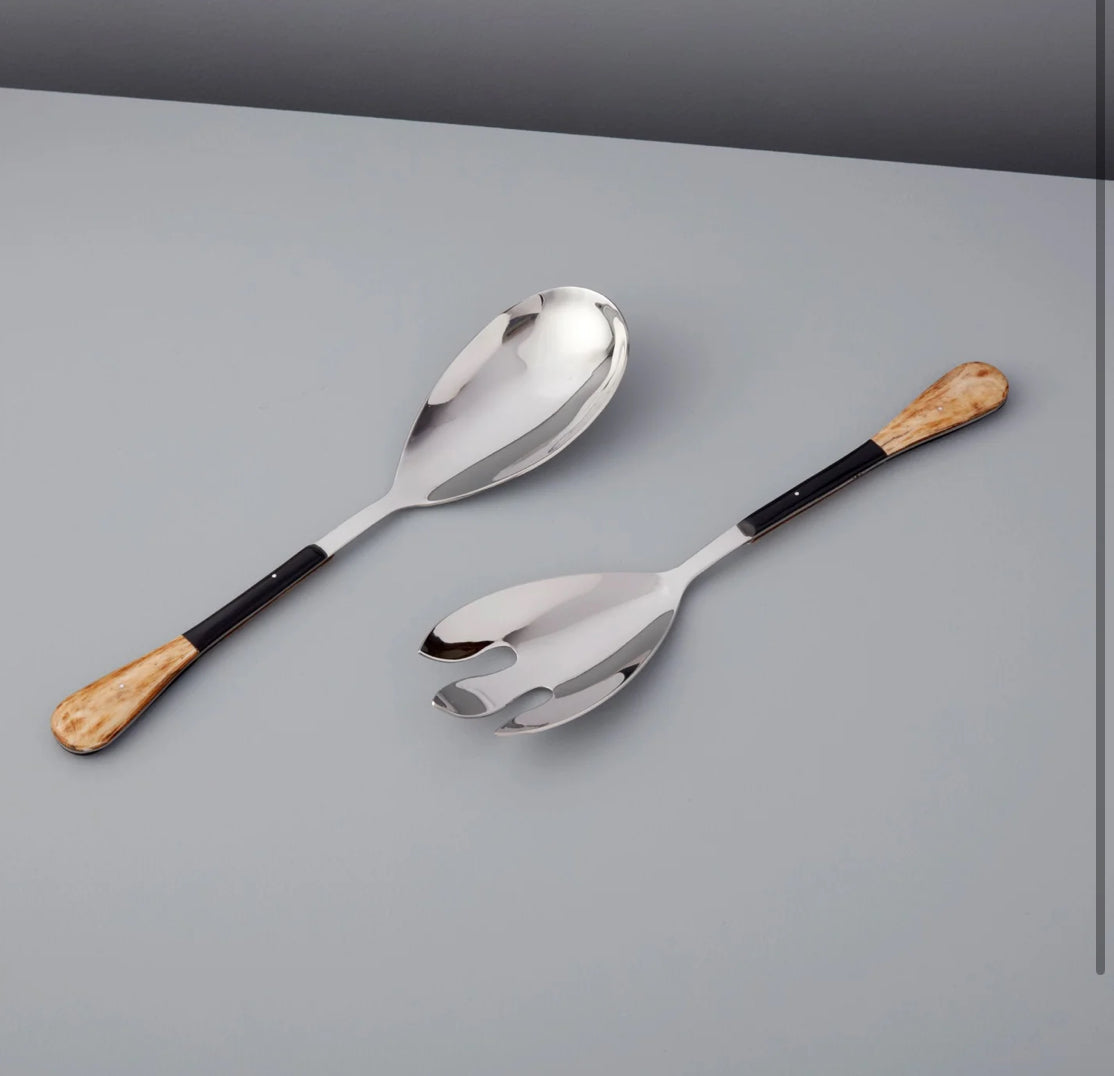 Horn Serving Set