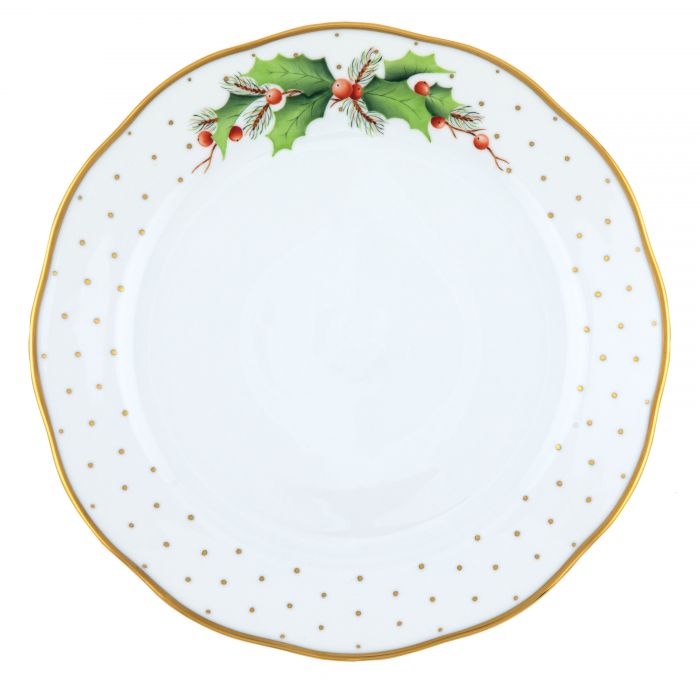 Winter Shimmer dinner plate