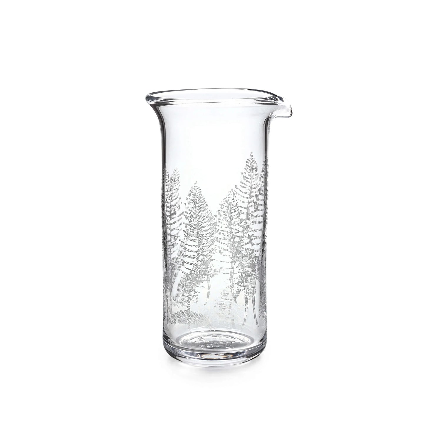 Engraved Fern Bar Pitcher