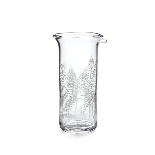 Engraved Fern Bar Pitcher
