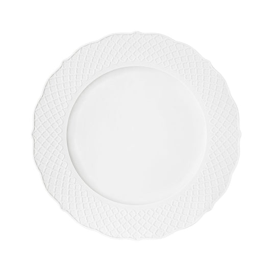 Empire White Service plate