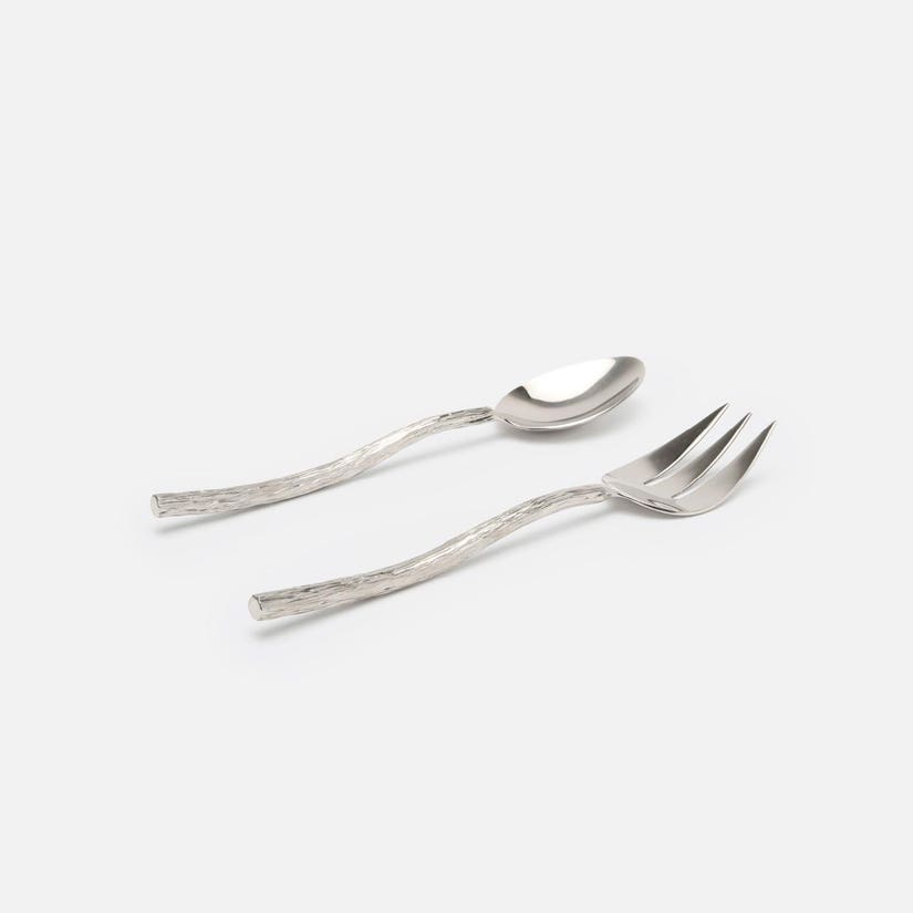 Danela Polished 2pc Serving Set