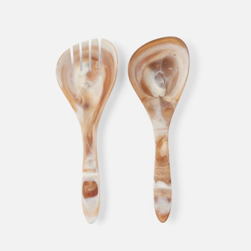 Laney Brown 2pc Serving Set