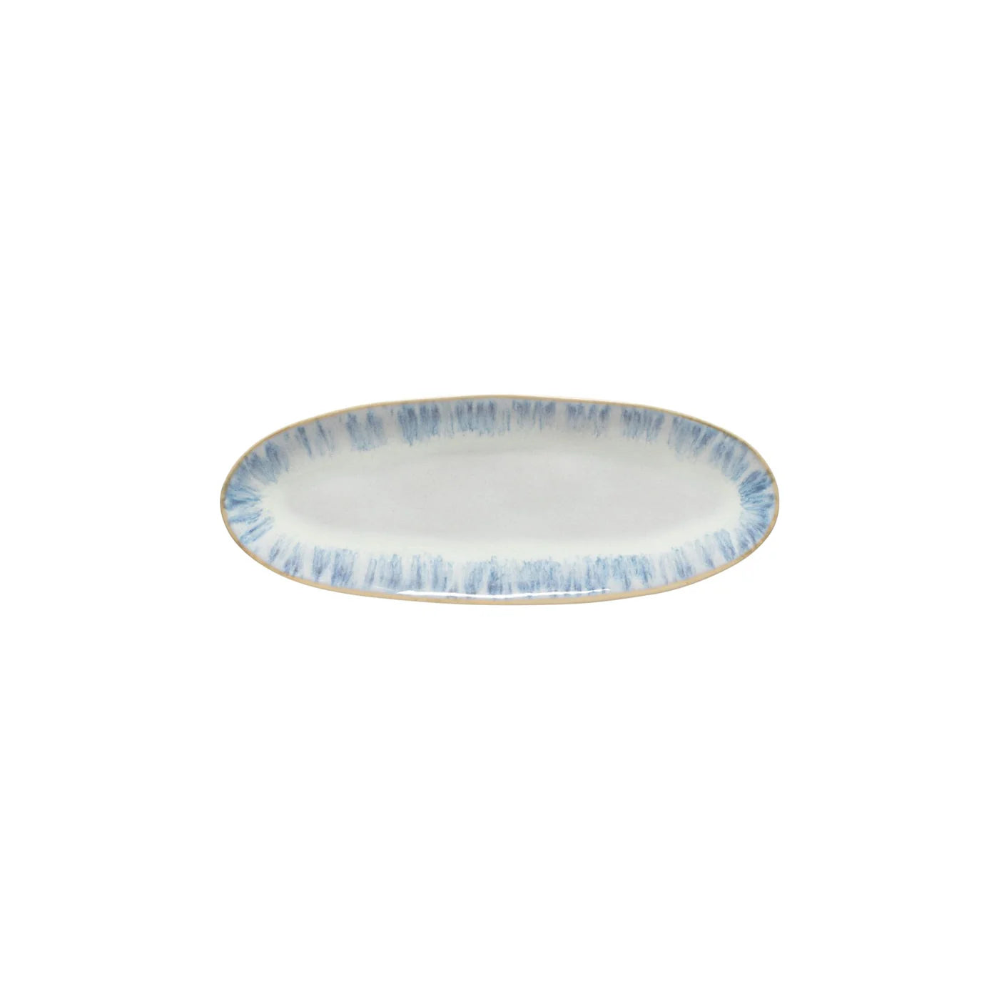 Brisa Blue Oval platter