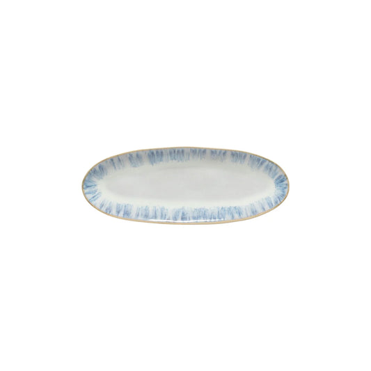 Brisa Blue Oval platter