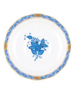 Chinese Bouquet Blue Saucer