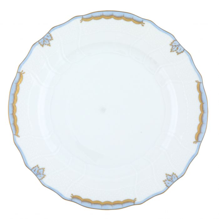 Lt Blue Princess Victoria Salad Plate