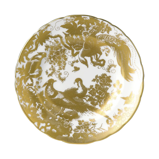 Gold Aves Salad Plate
