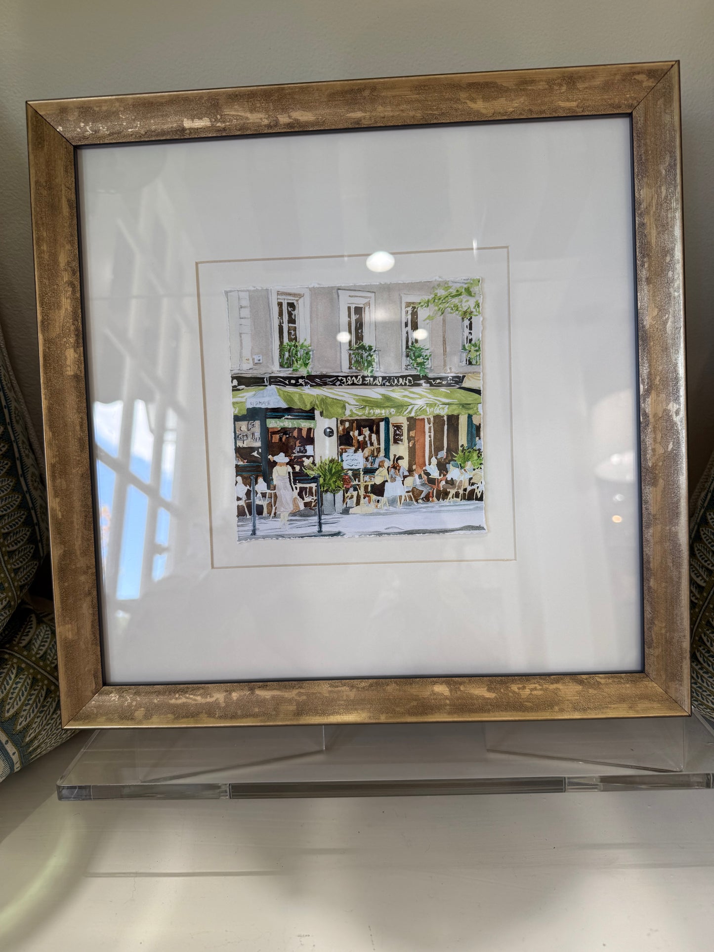 Green Cafe 12 x 12