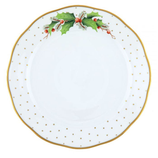Winter Shimmer dinner plate