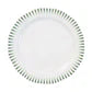 Sitio Basil Stripe Dinner Plate