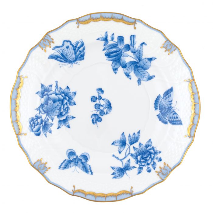 Fortuna Blue Salad Plate