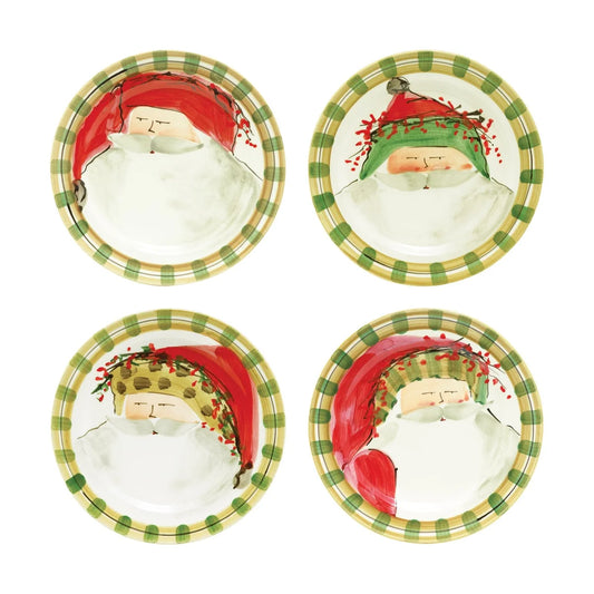 Set/4 Old St. Nick Asst. Salad