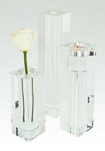 Crystal Budvase/Tealight-s